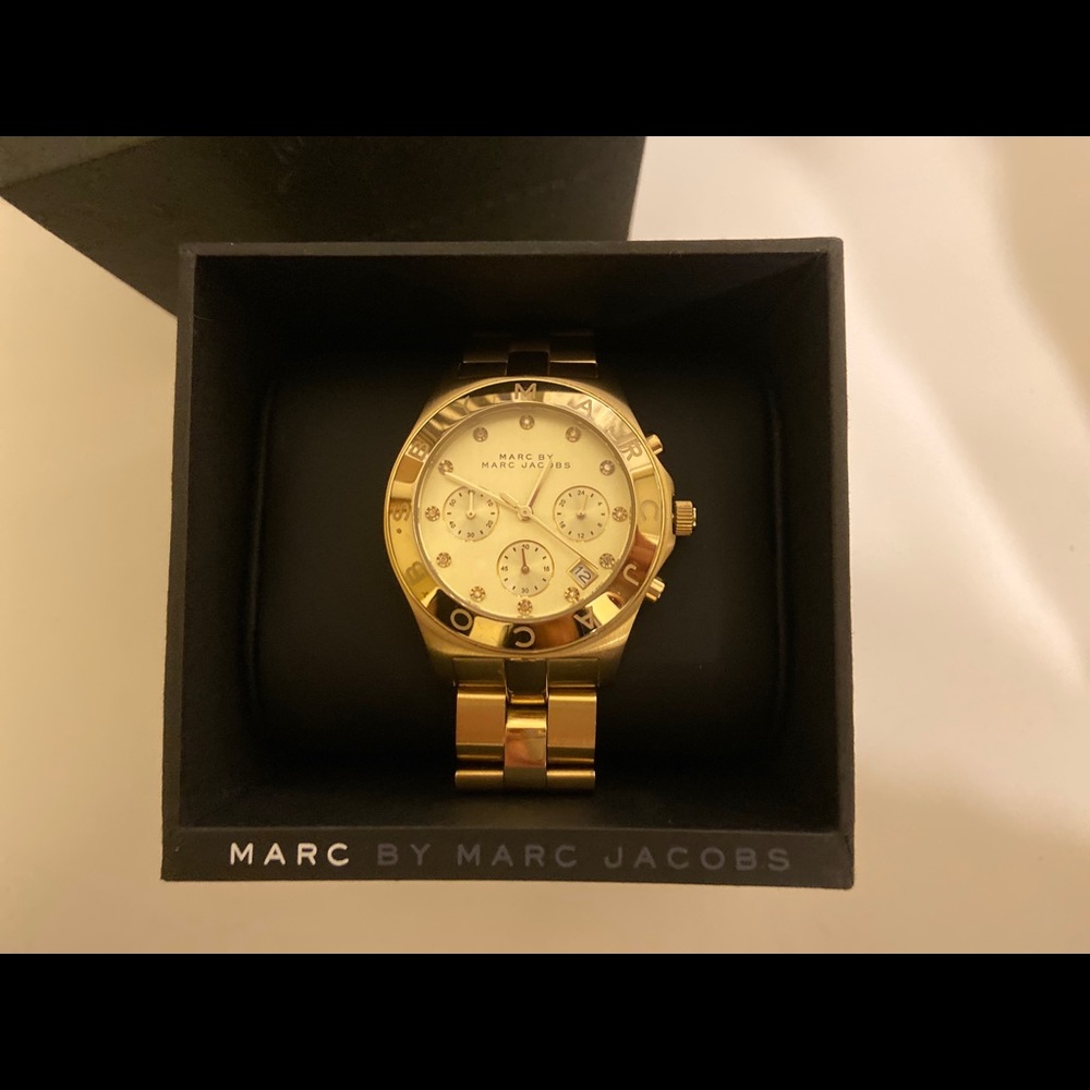 Marc by Marc Jacobs Watch MBM3101 in Gold